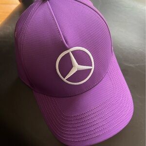 MERCEDES AMG PETRONAS F1 SIR LEWIS HAMILTON PURPLE BALL CAP
